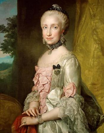 Anton Raphael Mengs Portrait of Maria Luisa of Spain china oil painting image